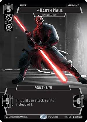 {SW-R} Darth Maul - Revenge at Last (2024 Convention Exclusive) (006/006) [Miscellaneous]