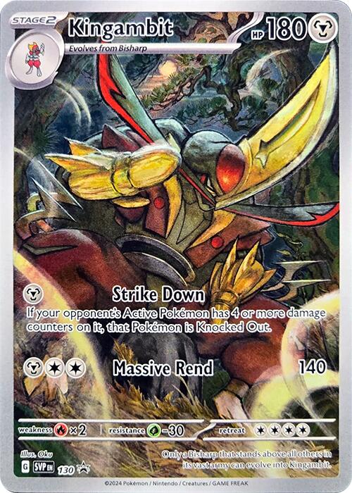 [PKM-R] Kingambit (130) [Scarlet & Violet: Black Star Promos]