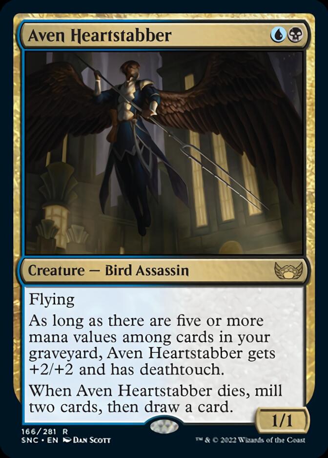 {R} Aven Heartstabber [Streets of New Capenna][SNC 166]