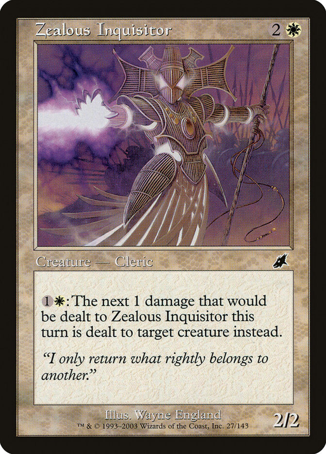 {C} Zealous Inquisitor [Scourge][SCG 027]