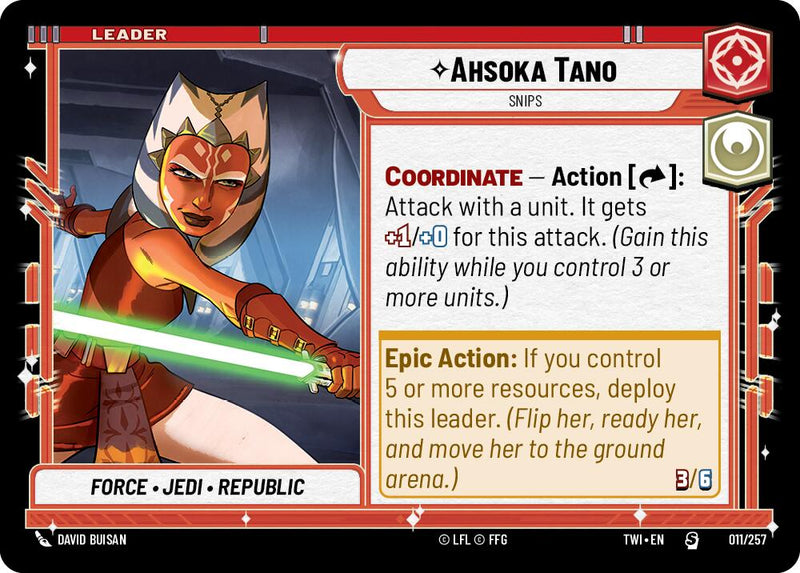 Ahsoka Tano - Snips (011/257) [Twilight of the Republic]