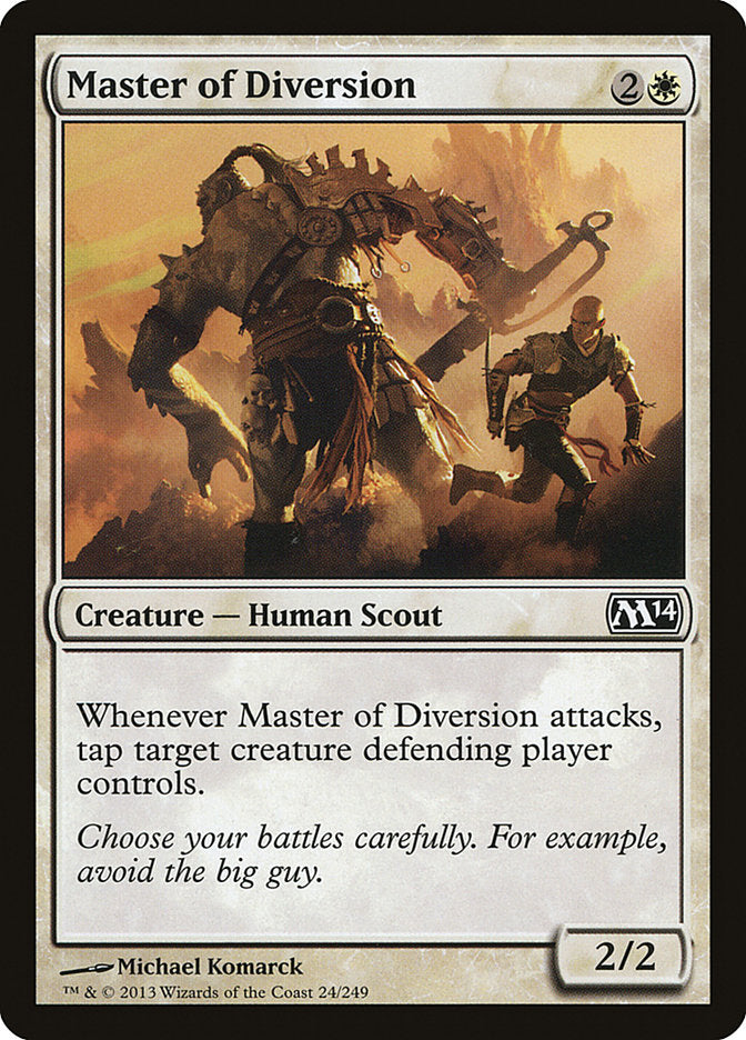 {C} Master of Diversion [Magic 2014][M14 024]