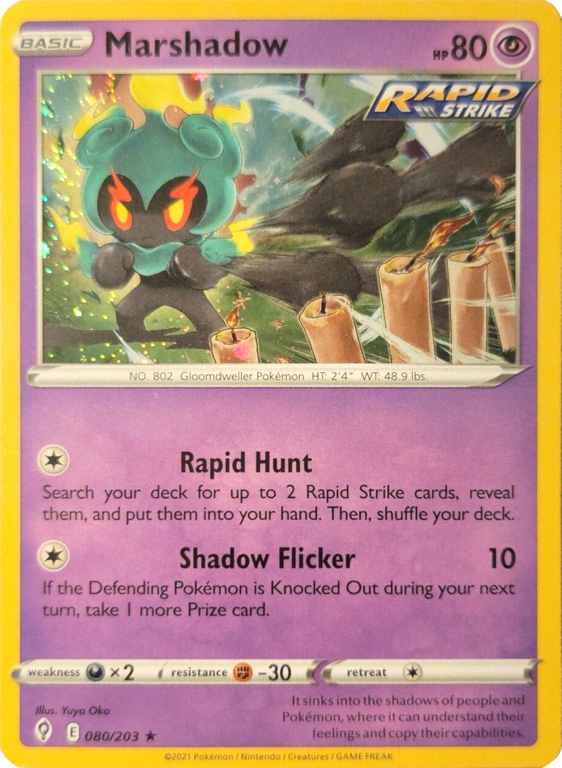 [PKM-R] Marshadow (080/203) (Cosmos Holo) [Sword & Shield: Evolving Skies]