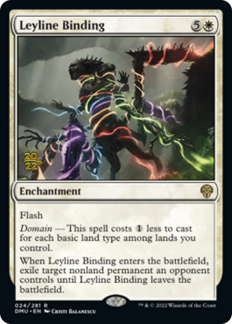 {@R} Leyline Binding [Dominaria United Prerelease Promos][PR DMU 024]