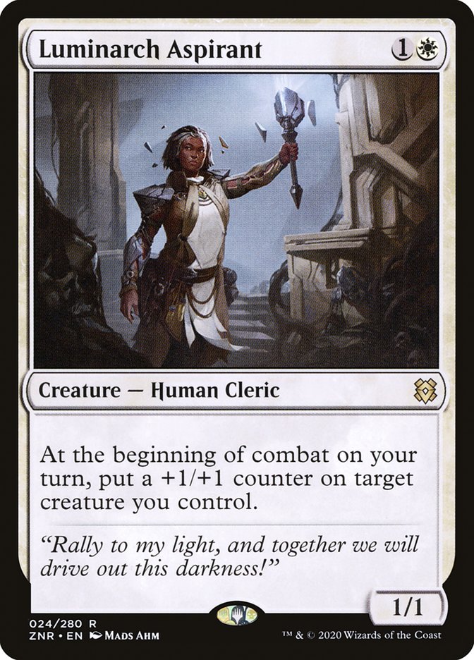 {R} Luminarch Aspirant [Zendikar Rising][ZNR 024]