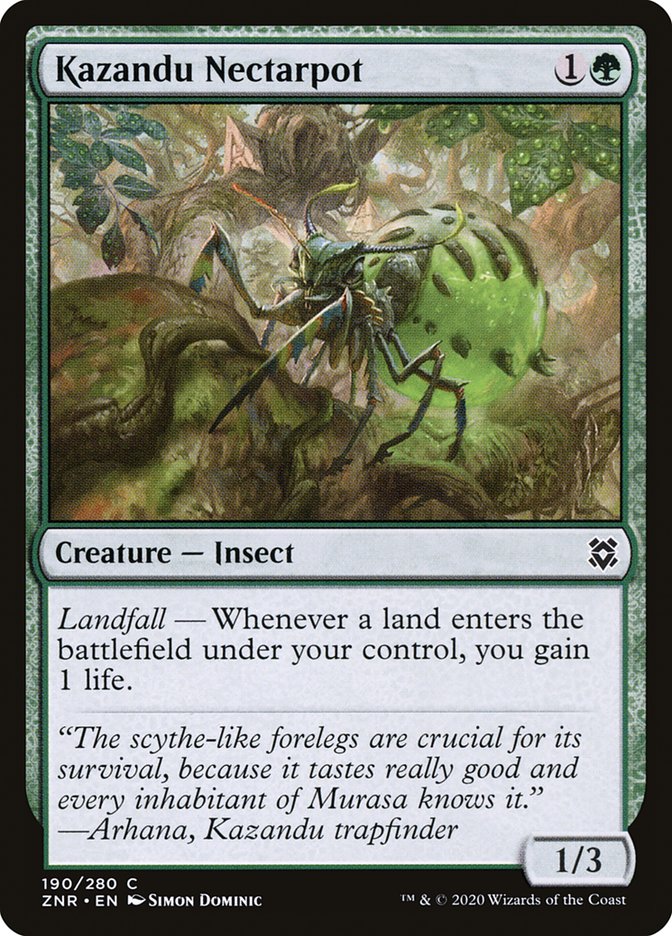 {C} Kazandu Nectarpot [Zendikar Rising][ZNR 190]