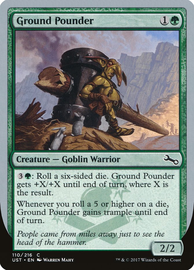 {C} Ground Pounder [Unstable][UST 110]