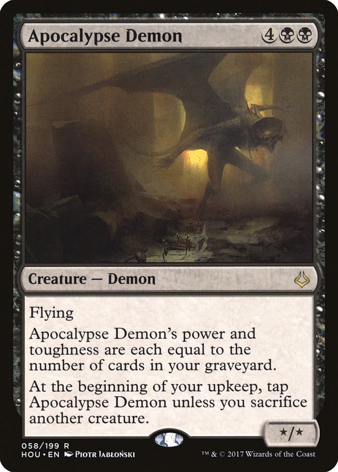 {R} Apocalypse Demon [Hour of Devastation][HOU 058]