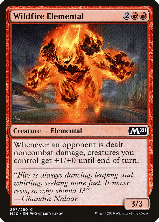 {C} Wildfire Elemental [Core Set 2020][M20 297]