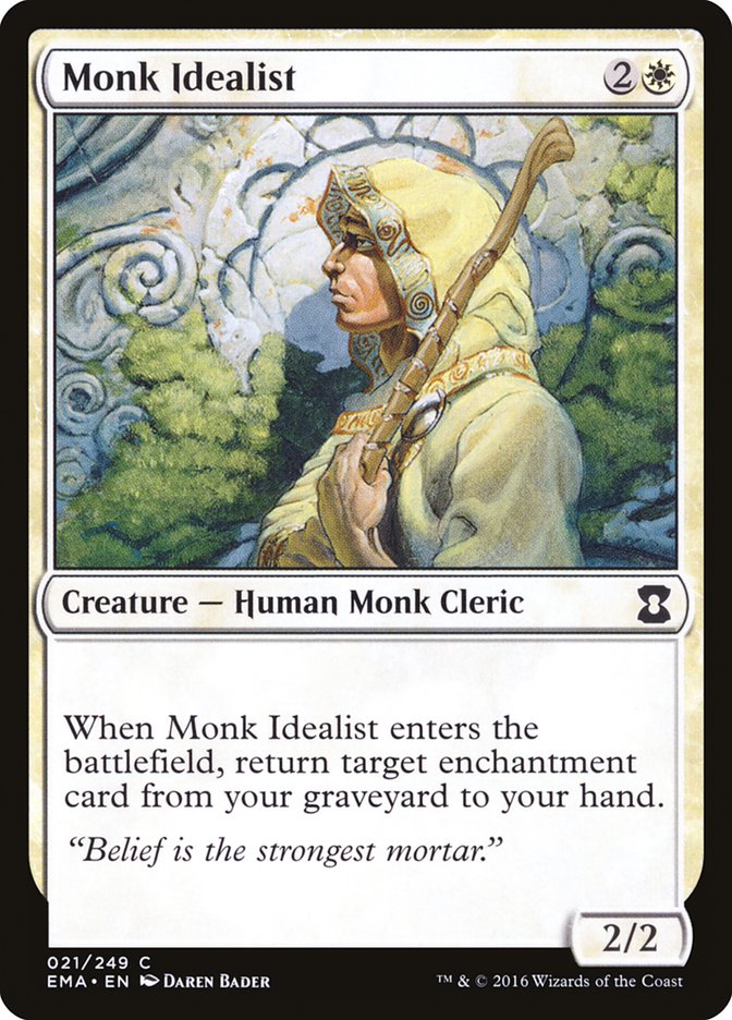 {C} Monk Idealist [Eternal Masters][EMA 021]