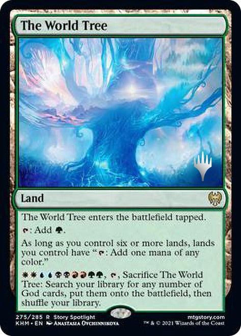 {R} The World Tree (Promo Pack) [Kaldheim Promos][PP KHM 275]