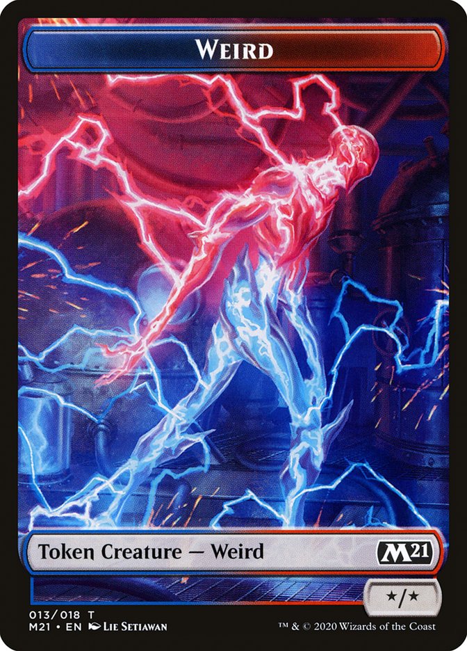 {T} Weird Token [Core Set 2021 Tokens][TM21 013]