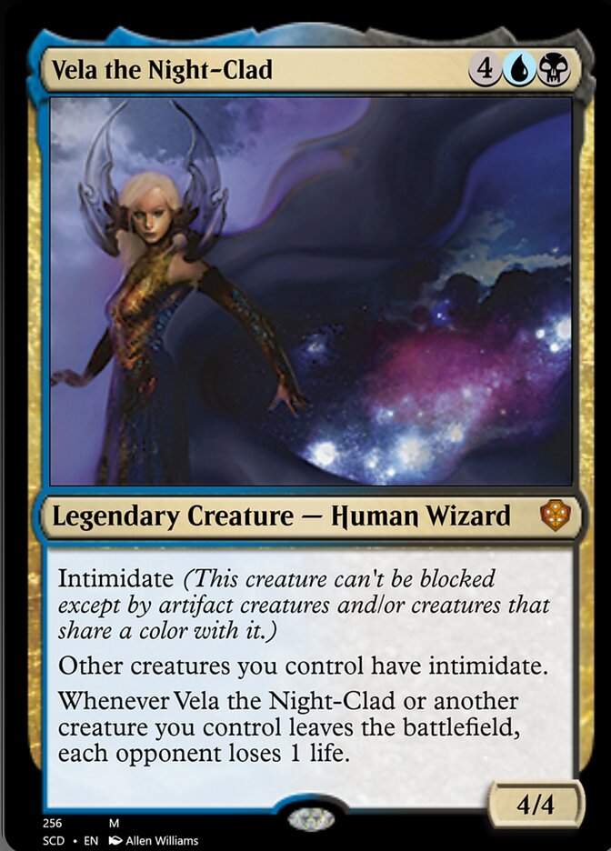 {R} Vela the Night-Clad [Starter Commander Decks][SCD 256]