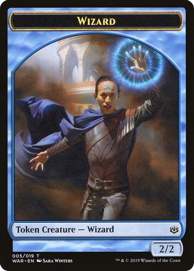 {T} Servo // Wizard Double-sided Token [Challenger Decks 2020 Tokens][TCH20 018]