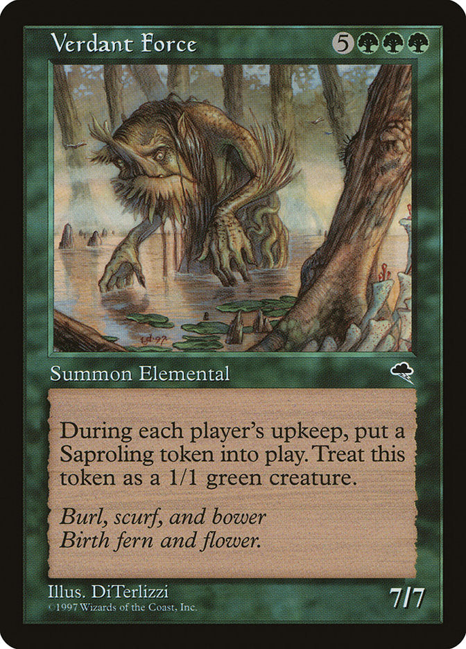 {R} Verdant Force [Tempest][TMP 263]