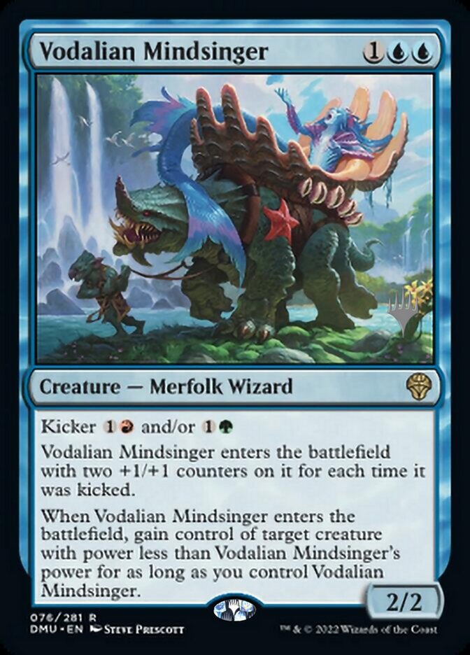 {@R} Vodalian Mindsinger (Promo Pack) [Dominaria United Promos][PP DMU 076]