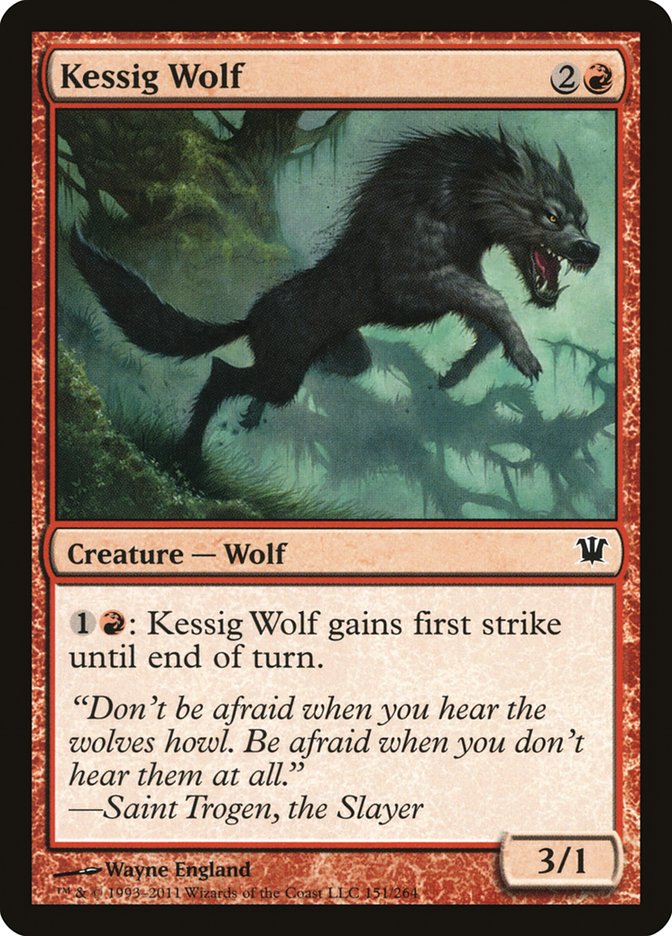 {C} Kessig Wolf [Innistrad][ISD 151]