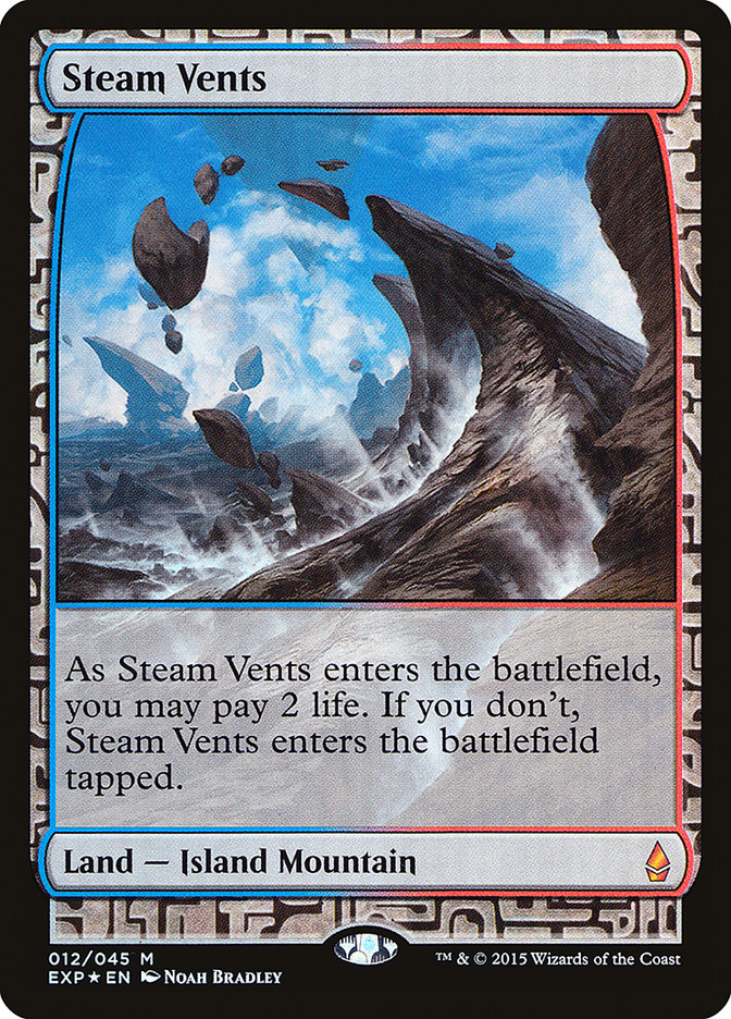 {R} Steam Vents [Zendikar Expeditions][EXP 012]