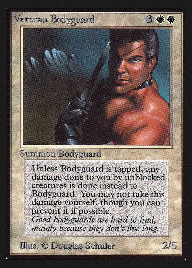 {R} Veteran Bodyguard [Collectorsâ Edition][GB CED 042]