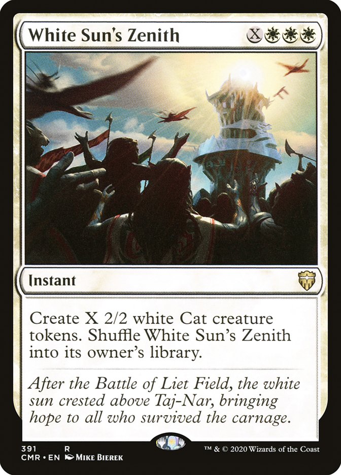 {R} White Sun's Zenith [Commander Legends][CMR 391]