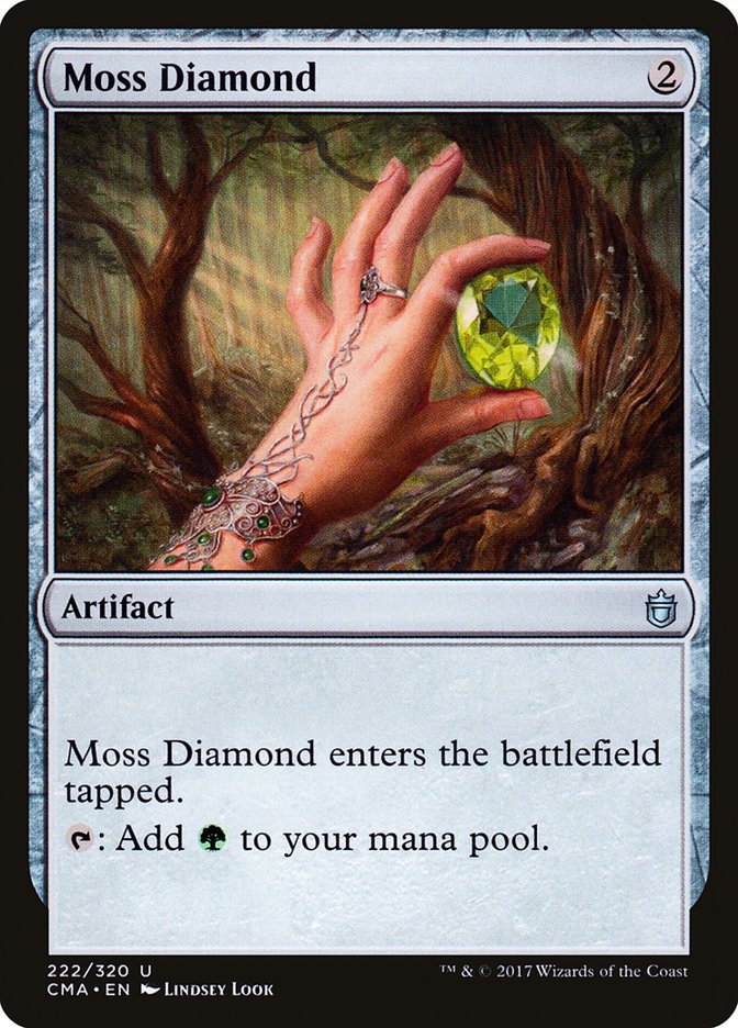 {C} Moss Diamond [Commander Anthology][CMA 222]