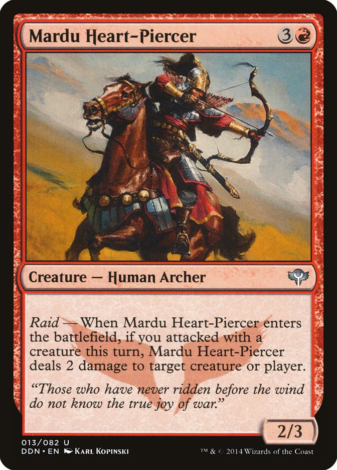 {C} Mardu Heart-Piercer [Duel Decks: Speed vs. Cunning][DDN 013]