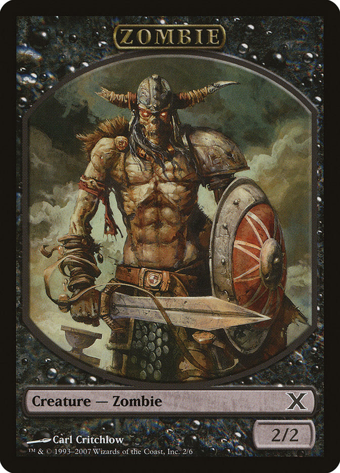 {T} Zombie Token [Tenth Edition Tokens][T10E 002]