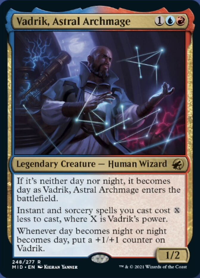 {R} Vadrik, Astral Archmage [Innistrad: Midnight Hunt][MID 248]