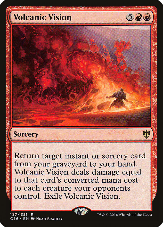 {R} Volcanic Vision [Commander 2016][C16 137]