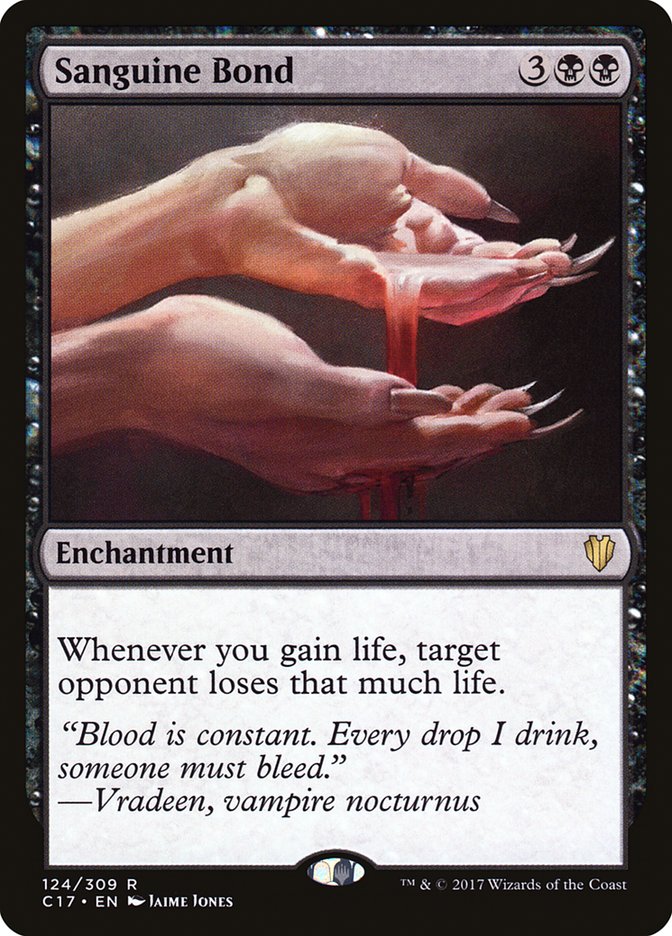 {R} Sanguine Bond [Commander 2017][C17 124]