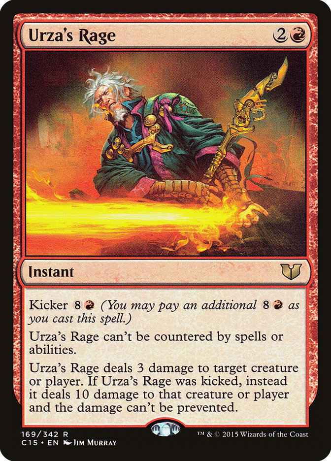 {R} Urza's Rage [Commander 2015][C15 169]