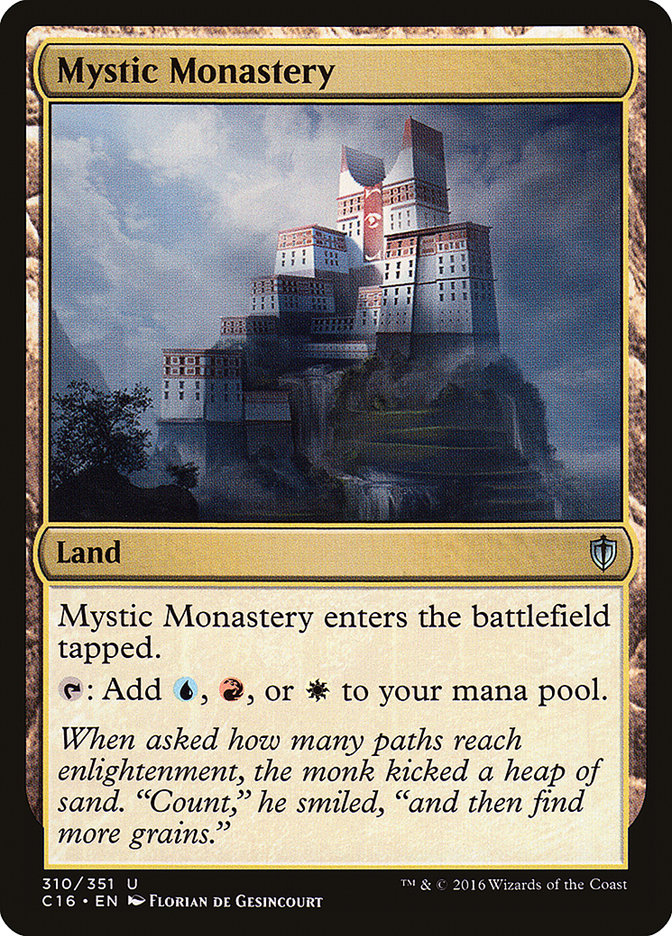 {C} Mystic Monastery [Commander 2016][C16 310]