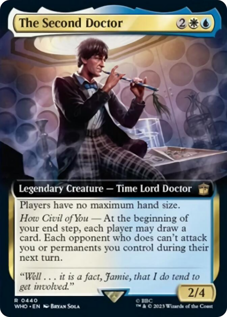 {R} The Second Doctor (Extended Art) [Doctor Who][WHO 440]