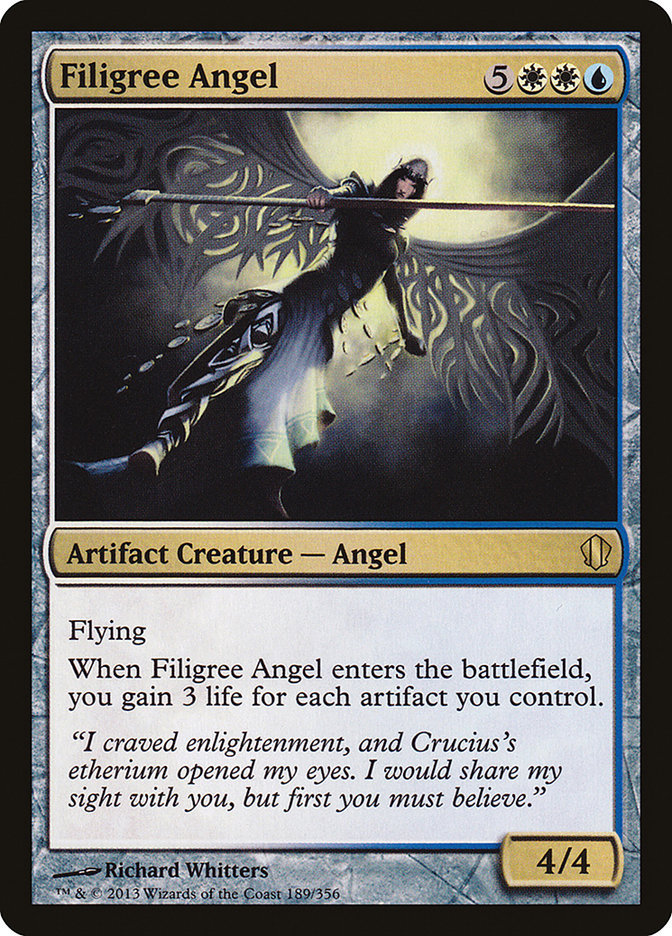 {R} Filigree Angel [Commander 2013][C13 189]