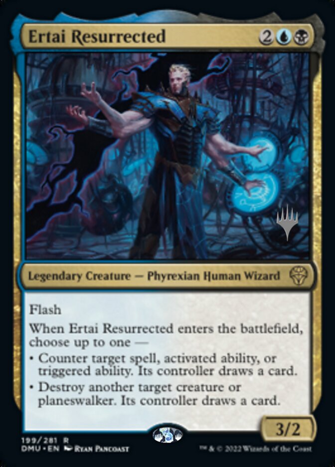 {@R} Ertai Resurrected (Promo Pack) [Dominaria United Promos][PP DMU 199]