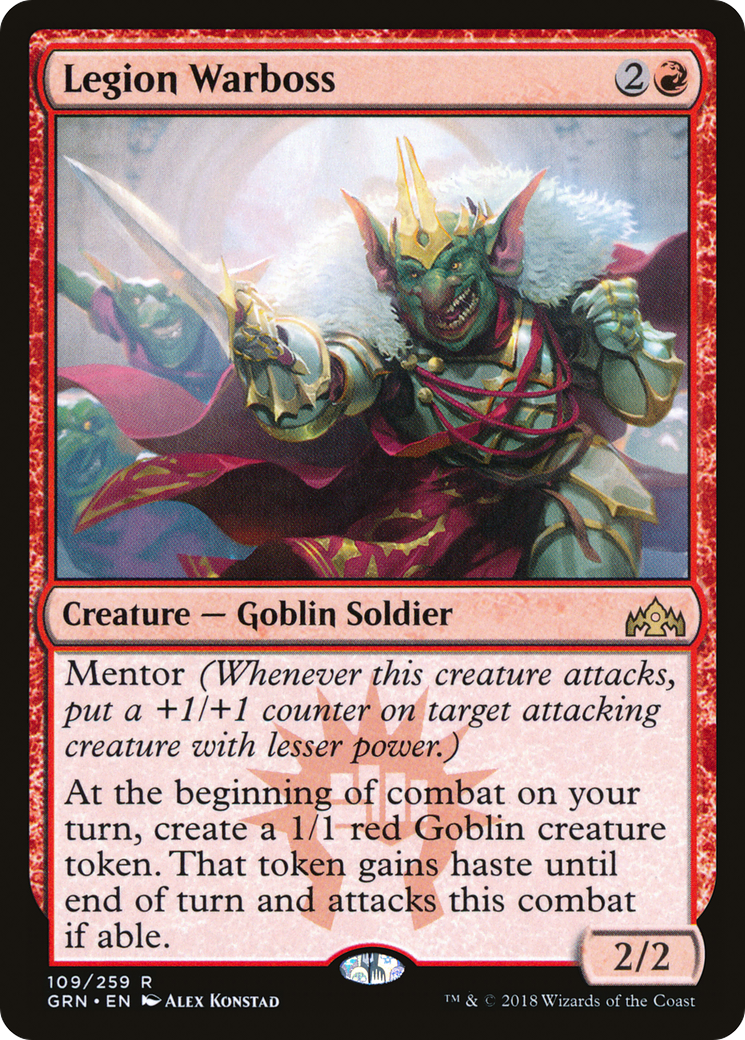 {R} Legion Warboss [Guilds of Ravnica][GRN 109]