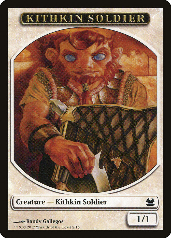 {T} Kithkin Soldier Token [Modern Masters Tokens][TMMA 002]