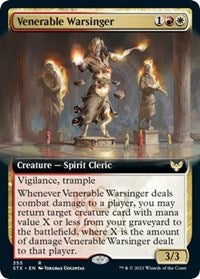 {R} Venerable Warsinger (Extended Art) [Strixhaven: School of Mages][STX 355]