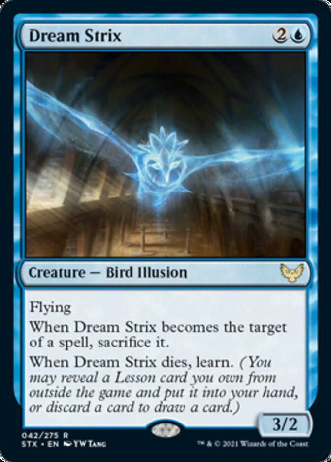 {R} Dream Strix [Strixhaven: School of Mages][STX 042]