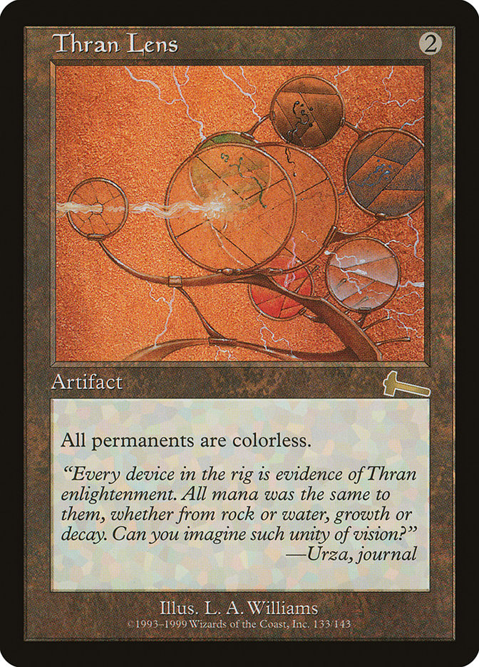 {R} Thran Lens [Urza's Legacy][ULG 133]