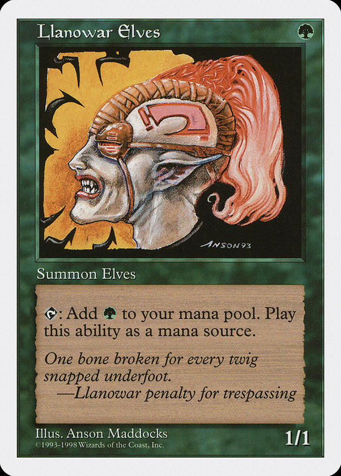 {C} Llanowar Elves [Anthologies][ATH 059]