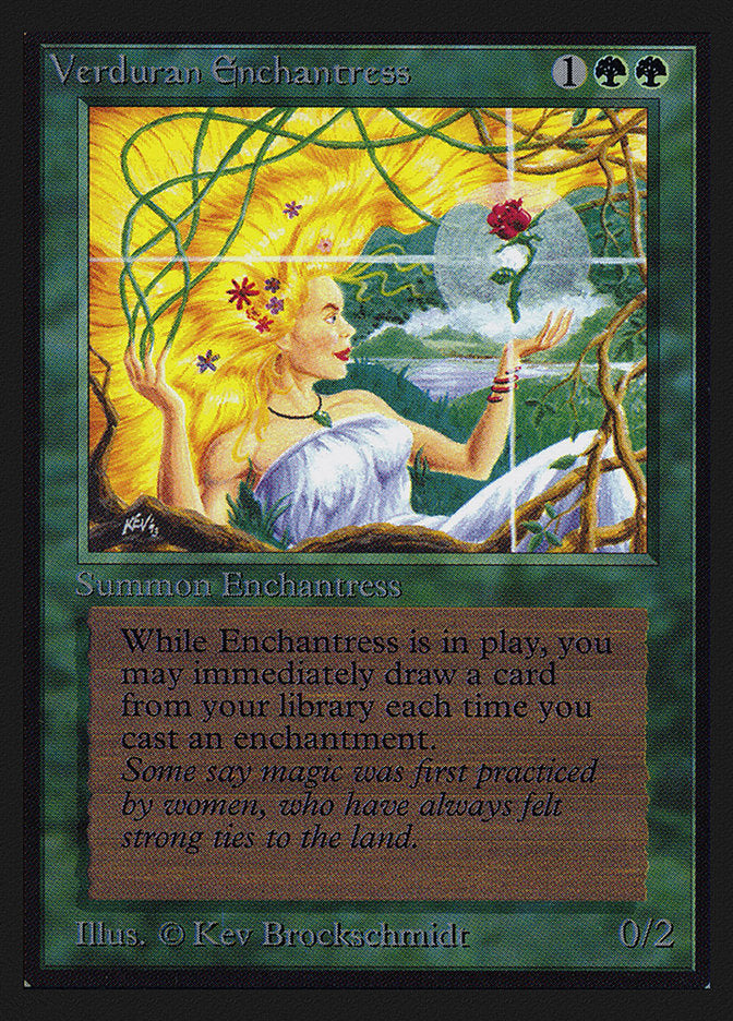 {R} Verduran Enchantress [International Collectorsâ Edition][GB CEI 223]