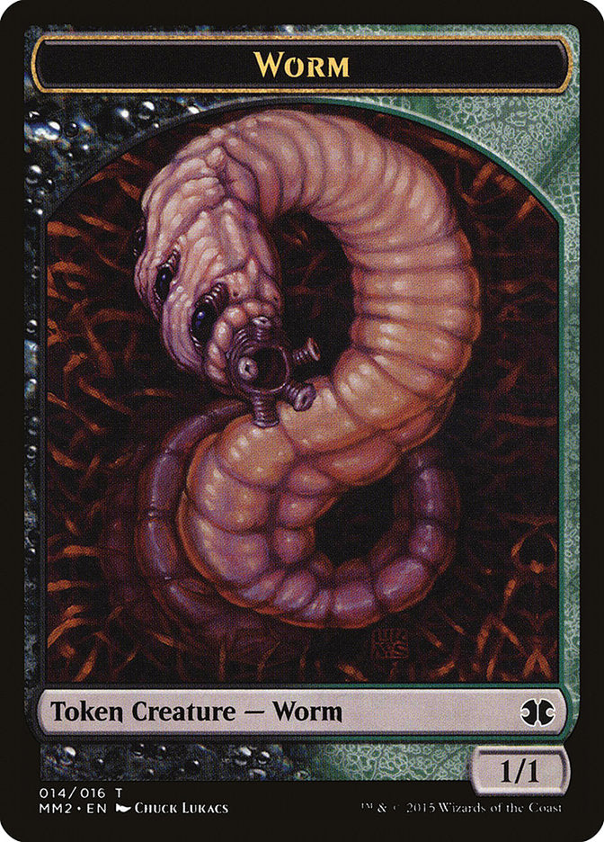 {T} Worm Token [Modern Masters 2015 Tokens][TMM2 014]