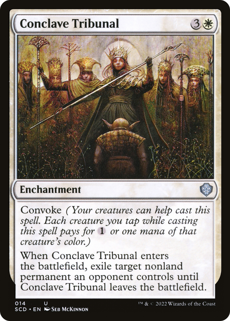 {C} Conclave Tribunal [Starter Commander Decks][SCD 014]