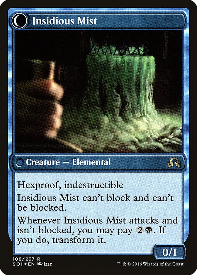 {R} Elusive Tormentor // Insidious Mist [Shadows over Innistrad Prerelease Promos][PR SOI 108]