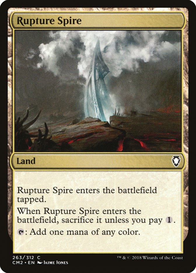 {C} Rupture Spire [Commander Anthology Volume II][CM2 263]