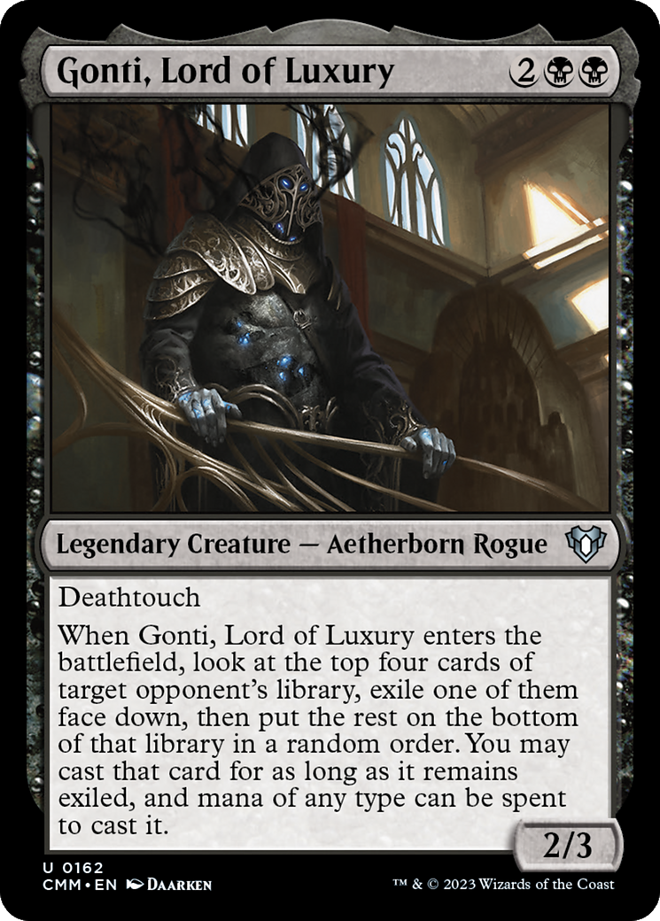 {C} Gonti, Lord of Luxury [Commander Masters][CMM 162]