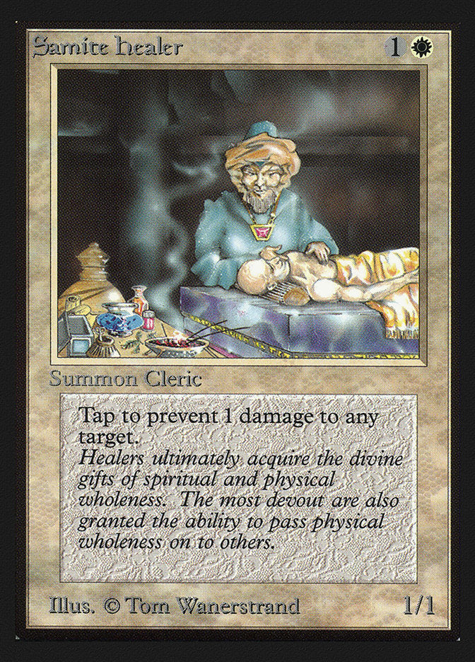 {C} Samite Healer [International Collectorsâ Edition][GB CEI 038]