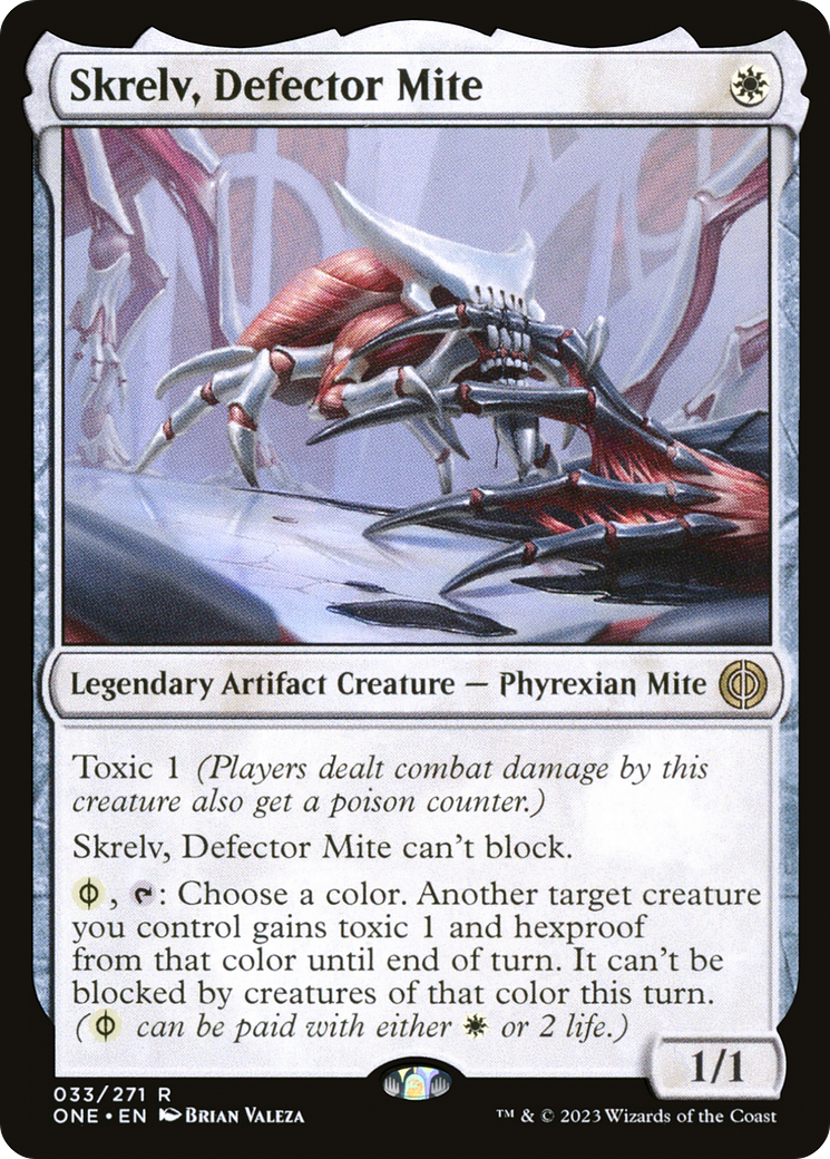 {@R} Skrelv, Defector Mite [Phyrexia: All Will Be One][ONE 033]