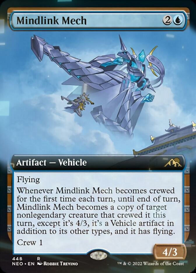 {R} Mindlink Mech (Extended Art) [Kamigawa: Neon Dynasty][NEO 448]